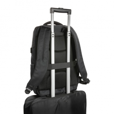 Logotrade advertising product picture of: Swiss Peak AWARE™ RPET Voyager 15.6" laptop backpack