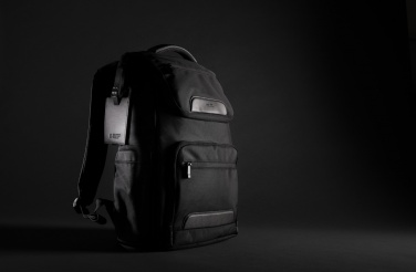 Logotrade promotional gift image of: Swiss Peak AWARE™ RPET Voyager 15.6" laptop backpack