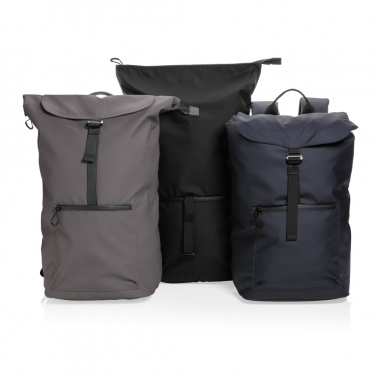 Logo trade promotional products picture of: Impact AWARE™ RPET water resistant 15.6" laptop backpack