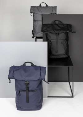 Logo trade promotional gifts image of: Impact AWARE™ RPET water resistant 15.6" laptop backpack