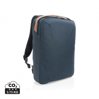 Logo trade corporate gifts image of: Impact AWARE™ 300D two tone deluxe 15.6" laptop backpack