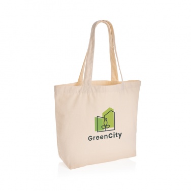 Logotrade corporate gifts photo of: Impact Aware™ 240 gsm rcanvas shopper w/pocket undyed