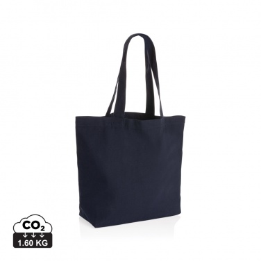 Logotrade promotional item picture of: Impact Aware™ 240 gsm rcanvas shopper w/pocket undyed