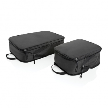 Logotrade promotional items photo of: Swiss Peak Ridge AWARE™ RPET compression travel cubes 2pc