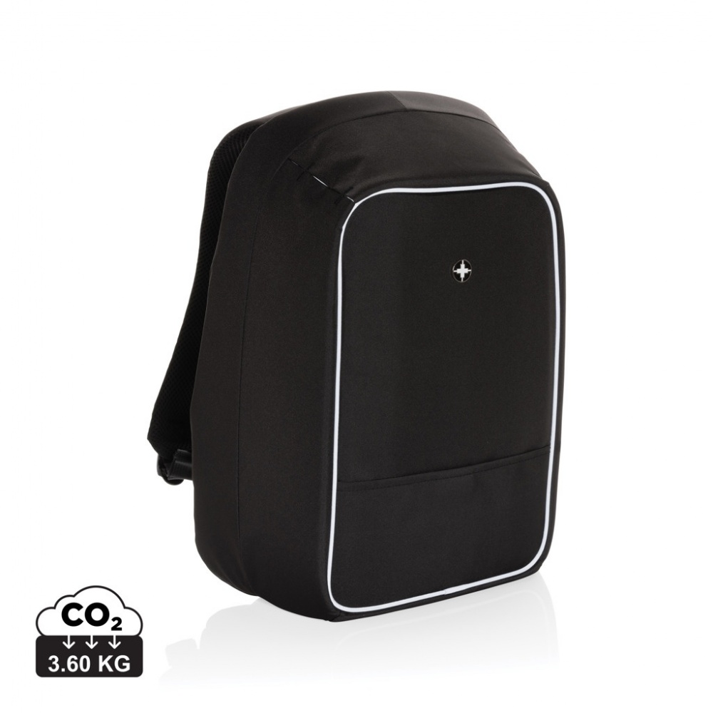 Logotrade promotional gift picture of: Swiss Peak AWARE™ anti-theft 15.6" laptop backpack