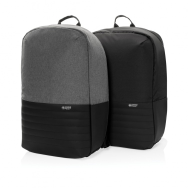 Logo trade promotional item photo of: Swiss Peak AWARE™ RFID anti-theft 15.6'' laptop backpack
