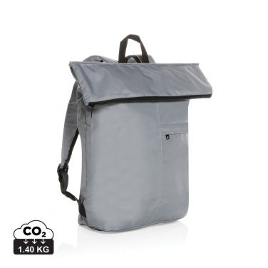 Logotrade advertising products photo of: Dillon AWARE™ RPET lightweight foldable backpack