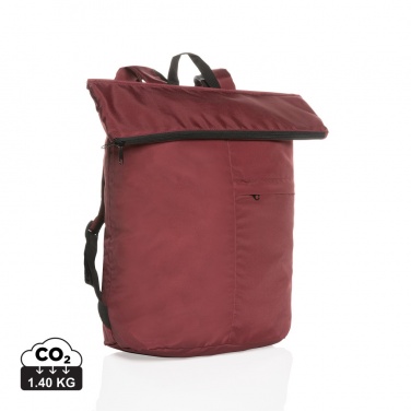 Logotrade promotional item picture of: Dillon AWARE™ RPET lightweight foldable backpack