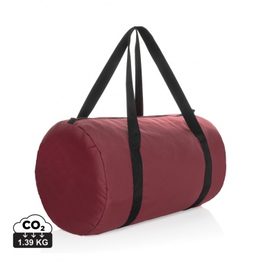 Logo trade advertising product photo of: Dillon AWARE™ RPET foldable sports bag