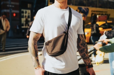 Logo trade promotional giveaways picture of: Crescent AWARE™ RPET half moon sling bag