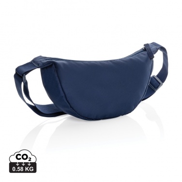 Logotrade advertising product picture of: Crescent AWARE™ RPET half moon sling bag