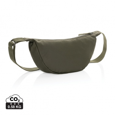 Logotrade promotional gifts photo of: Crescent AWARE™ RPET half moon sling bag