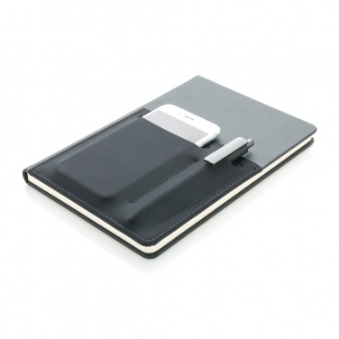 Logotrade promotional products photo of: A5 Deluxe notebook with smart pockets