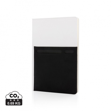 Logotrade promotional gifts photo of: A5 Deluxe notebook with smart pockets