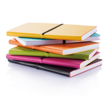 Logotrade promotional merchandise picture of: Deluxe softcover A5 notebook
