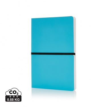 Logotrade promotional products photo of: Deluxe softcover A5 notebook