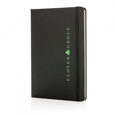 Logo trade promotional gifts image of: Standard hardcover PU notebook A5