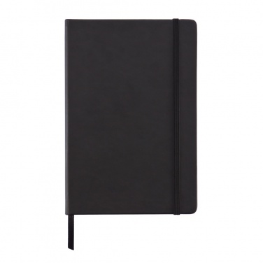 Logotrade promotional item image of: Deluxe hardcover PU A5 notebook