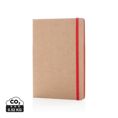 Logo trade promotional products picture of: A5 kraft notebook