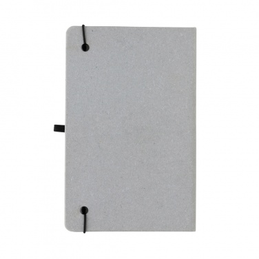 Logotrade promotional merchandise photo of: Recycled leather hardcover notebook A5