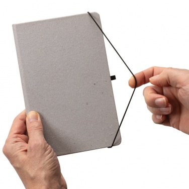 Logotrade promotional gift image of: Recycled leather hardcover notebook A5