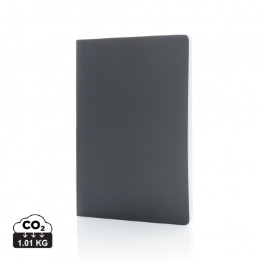 Logo trade promotional item photo of: Impact softcover stone paper notebook A5