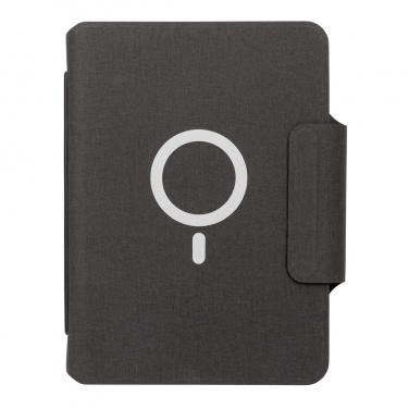 Logotrade promotional merchandise photo of: Artic Magnetic 10W wireless charging A5 notebook