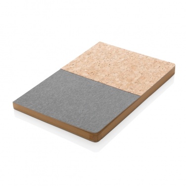 Logo trade promotional products picture of: A5 cork & kraft notebook