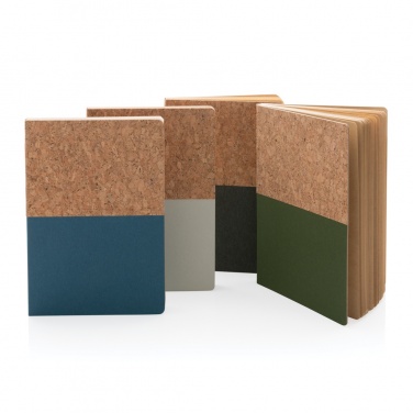 Logotrade business gifts photo of: A5 cork & kraft notebook