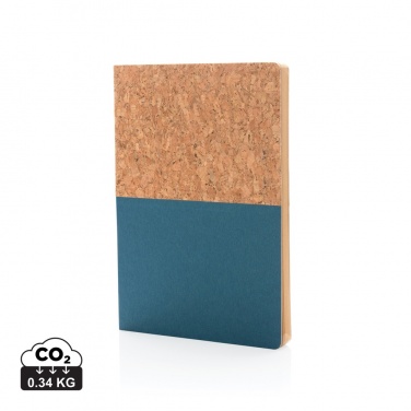 Logotrade promotional product image of: A5 cork & kraft notebook