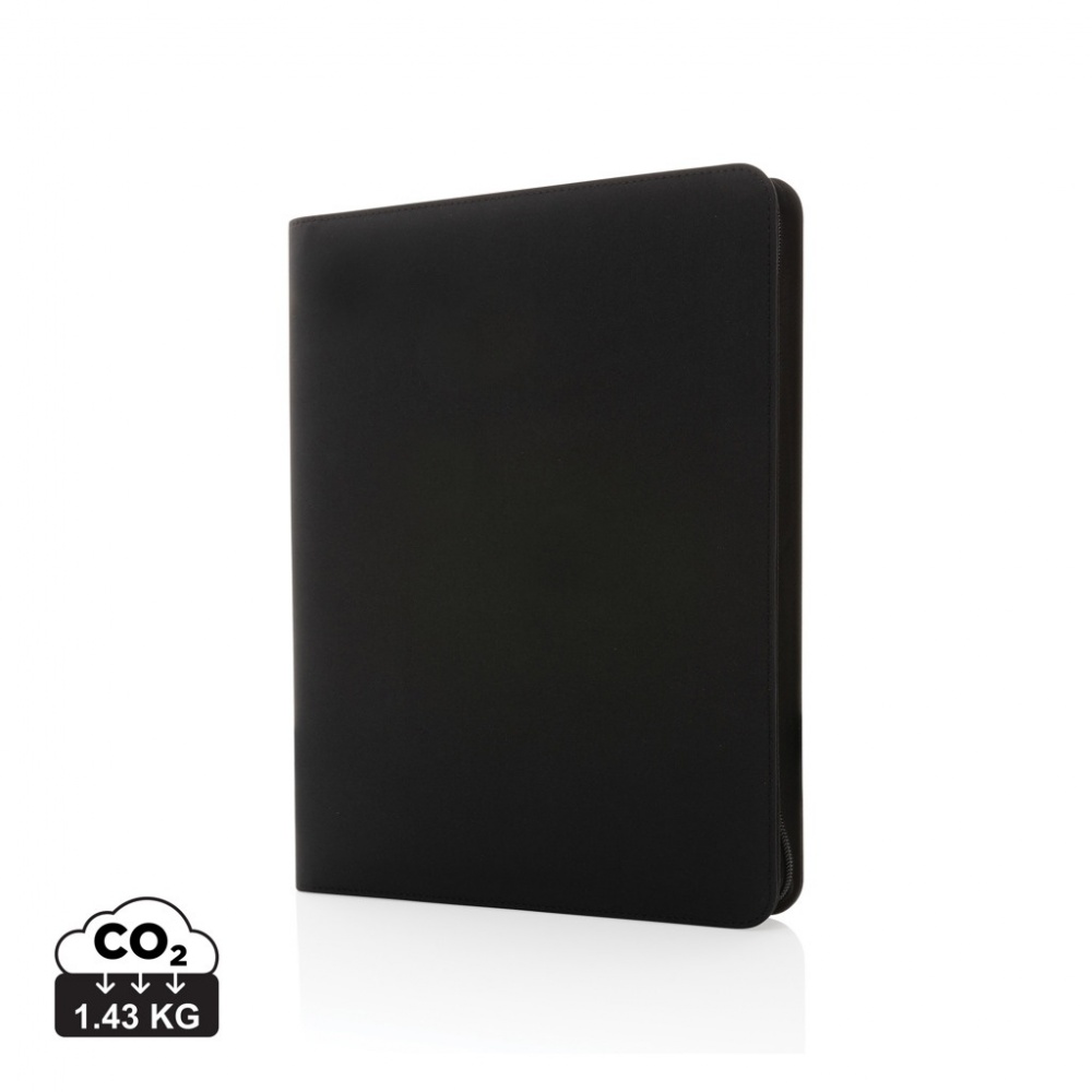 Logo trade advertising products picture of: Impact Aware™ deluxe 300D tech portfolio with zipper