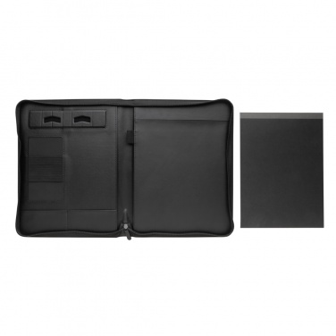 Logo trade corporate gifts image of: RCS rPU deluxe tech portfolio with zipper