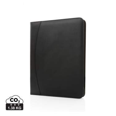 Logo trade business gifts image of: RCS rPU deluxe tech portfolio with zipper