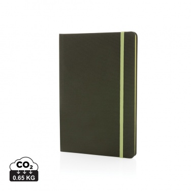 Logo trade promotional gifts picture of: GRS certified RPET A5 notebook