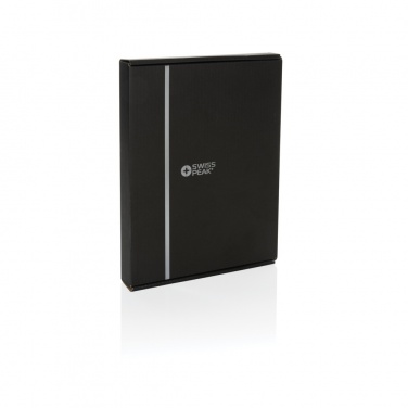 Logotrade promotional gifts photo of: Swiss Peak Script AWARE™ A5 portfolio
