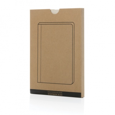 Logo trade promotional products picture of: Stylo Sugarcane paper A5 Notebook