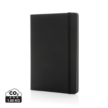Logotrade promotional gift image of: Craftstone A5 recycled kraft and stonepaper notebook