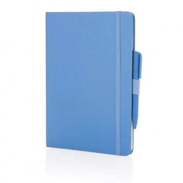 Logotrade promotional gift picture of: Sam A5 RCS certified bonded leather classic notebook