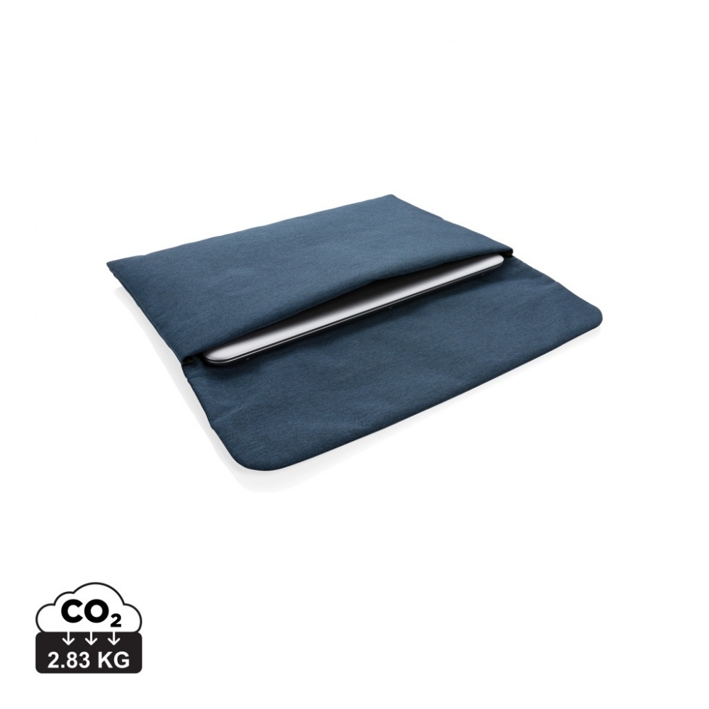 Logotrade promotional gift picture of: Magnetic closing 15.6" Laptop sleeve PVC free
