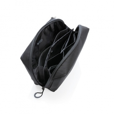 Logo trade business gifts image of: Swiss Peak AWARE™ tech pouch PVC free