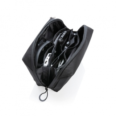 Logo trade promotional merchandise photo of: Swiss Peak AWARE™ tech pouch PVC free