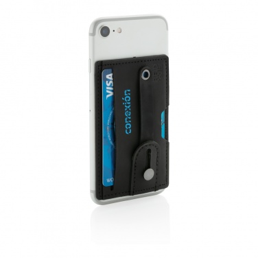 Logo trade promotional items picture of: 3-in-1 Phone Card Holder RFID
