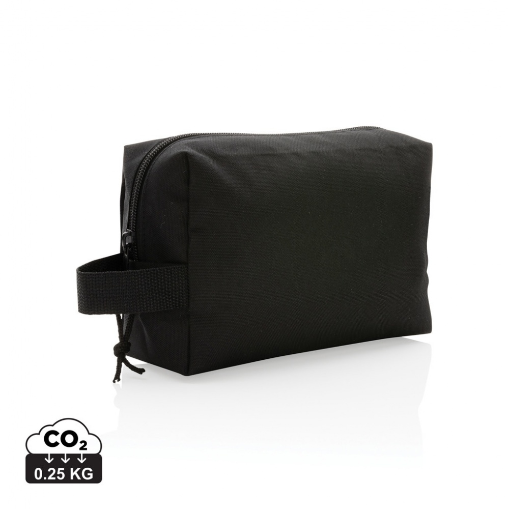 Logo trade promotional merchandise picture of: Impact AWARE™ basic RPET toiletry bag
