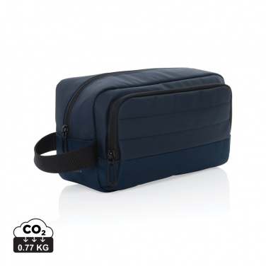 Logo trade business gifts image of: Armond AWARE™ RPET toiletry bag