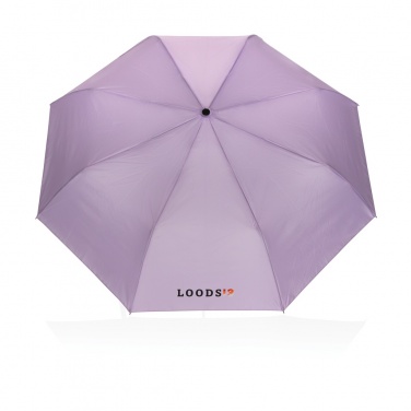 Logo trade promotional product photo of: 21" Impact AWARE™ 190T mini auto open umbrella