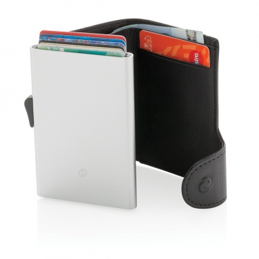 Logo trade business gifts image of: C-Secure RFID card holder & wallet