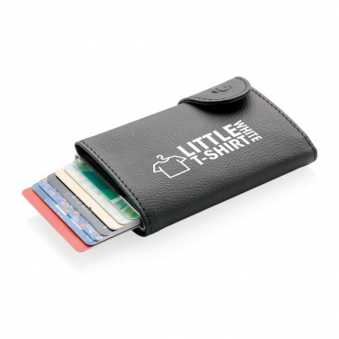 Logo trade promotional giveaways image of: C-Secure RFID card holder & wallet