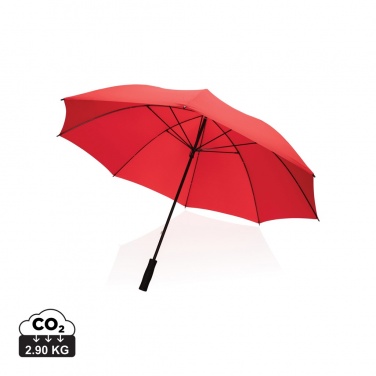 Logo trade promotional products image of: 30" Impact AWARE™ RPET 190T Storm proof umbrella