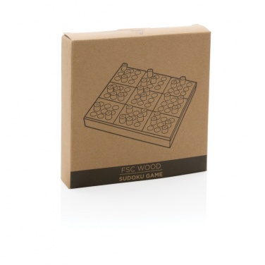 Logotrade promotional products photo of: Wooden Sudoku game