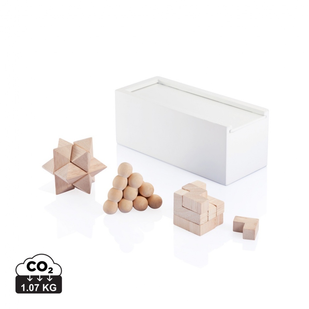 Logo trade promotional items picture of: 3 pcs brain teaser set